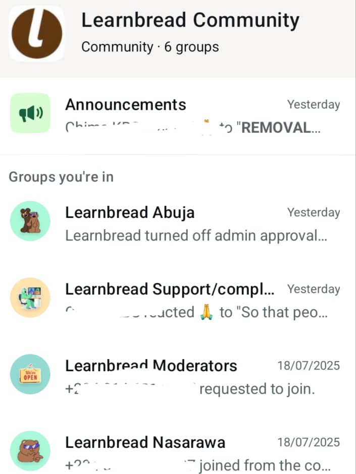 WhatsApp Community